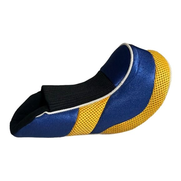 Tour Edge Jr Golf Driver Head Cover Blue and Yellow Embroidered VGUC - Picture 2 of 7